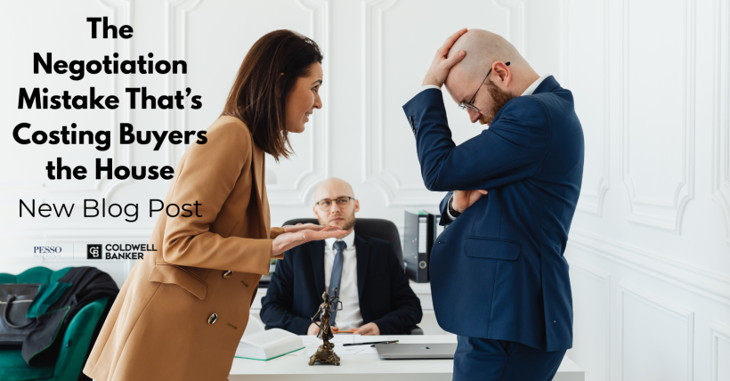 Negotiating yourself out of the house: A buyer's cautionary tale